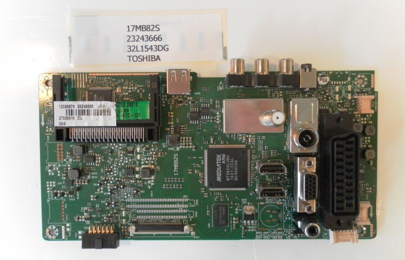 17MB82S 23243666 32L1543DG TOSHIBA