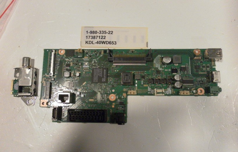 1-980-335-22 17387122 KDL-40WD653