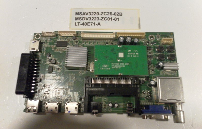 MSAV3220-ZC26-02B MSDV2332-ZC01-01 LT040E71-A