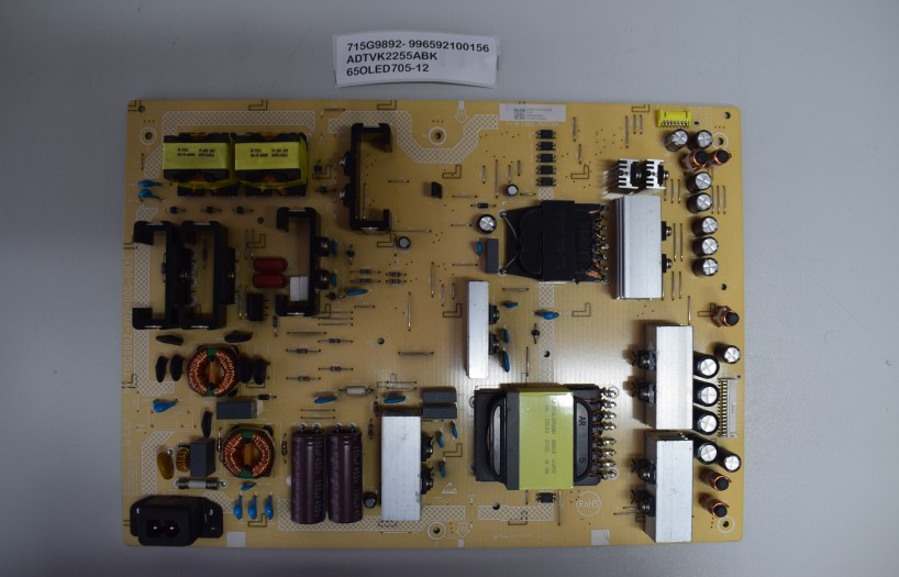 715G9892- 996592100156 ADTVK2255ABK 65OLED705-12