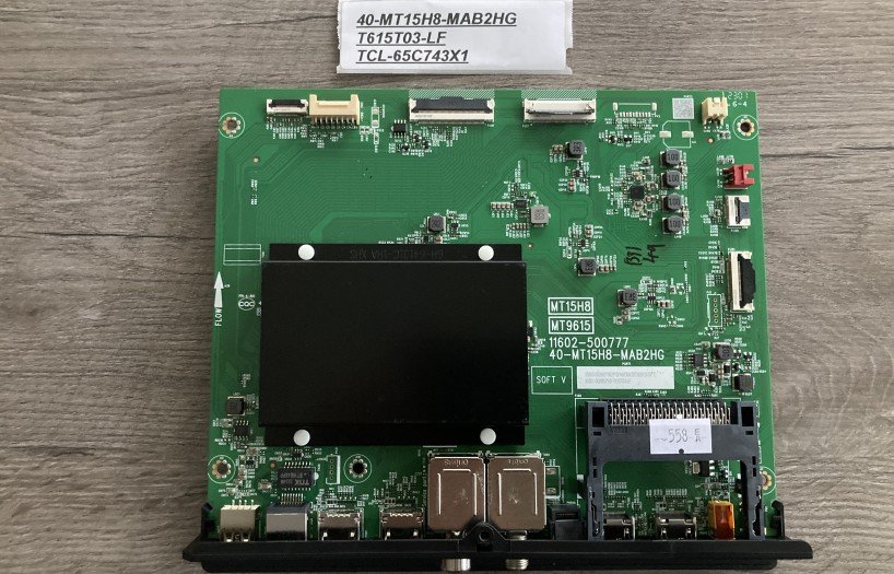 40-MT15H8-MAB2HG T615T03-LF TCL-65C743X1