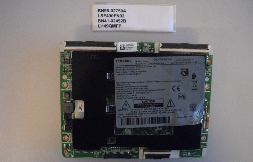 BN95-02750A LSF490FN02 BN41-02492B LH49QMFP