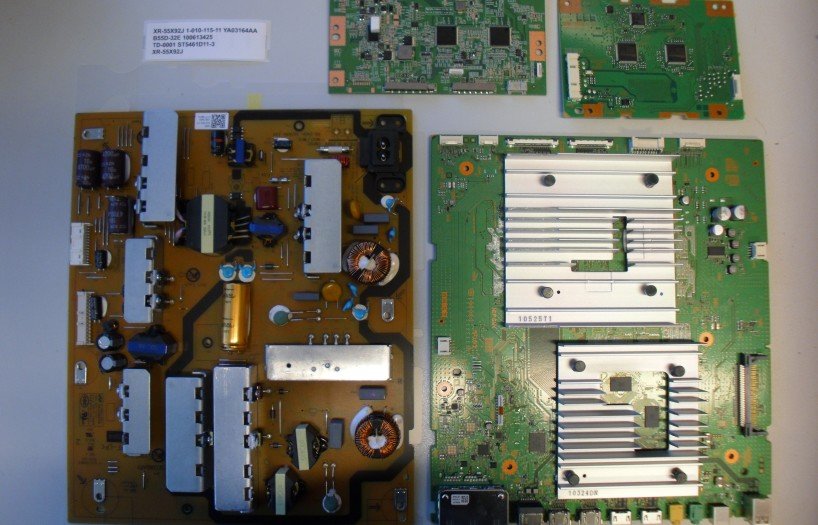 XR-55X92J 1-010-115-11 YA03164AA B55D-32E 100613425 TD-0001 ST5461D11-3 XR-55X92J