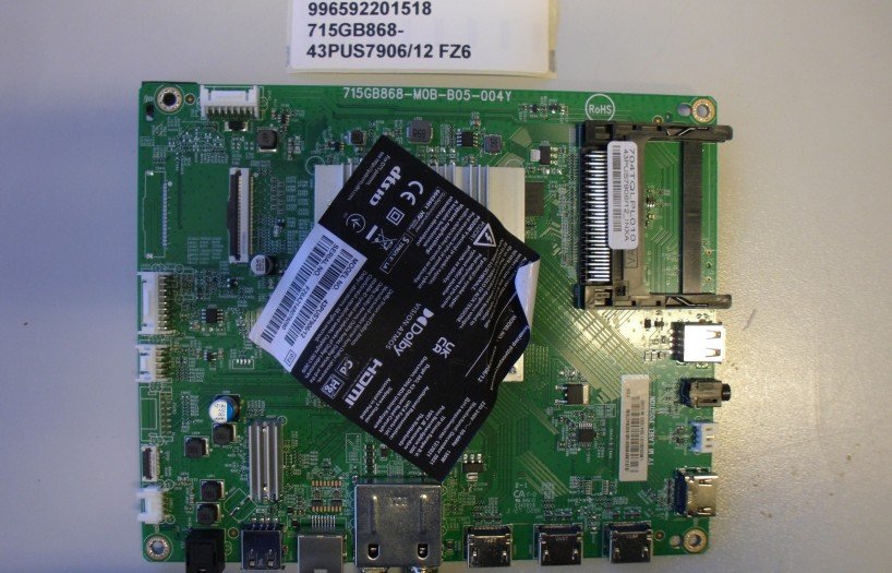 996592201518 715GB868- 43PUS7906-12 FZ6