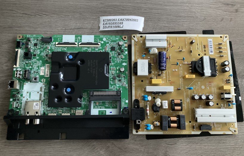 67500203 EAX70042603 EAY65895569 55UR81006LJ