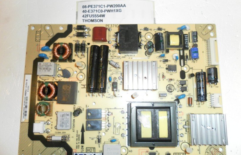 08-PE371C1-PW200AA 40-E371C0-PWH1XG 42FU5554W THOMSON