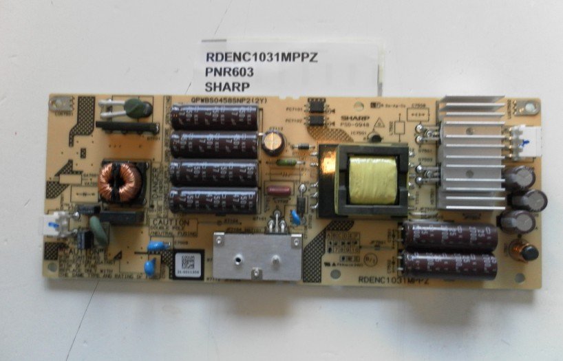 RDENC1031MPPZ PNR603 SHARP