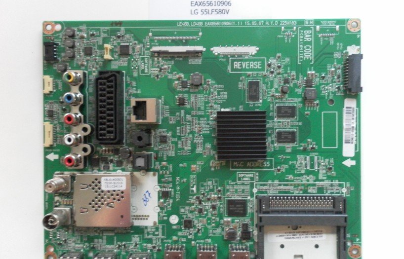 EBR48436002 EAX65610906 LG55LF580V 