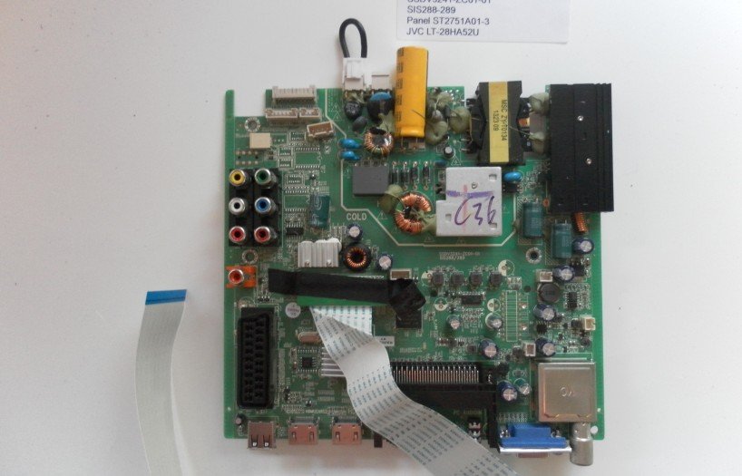 SSDV3241-ZC01-01 SIS288-289 PANEL ST2751A01-3 JVC LT-28HA52U 