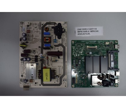 ZAE190R-2 UAT110 WPK194R-4 WPK140 43VLX21LDL